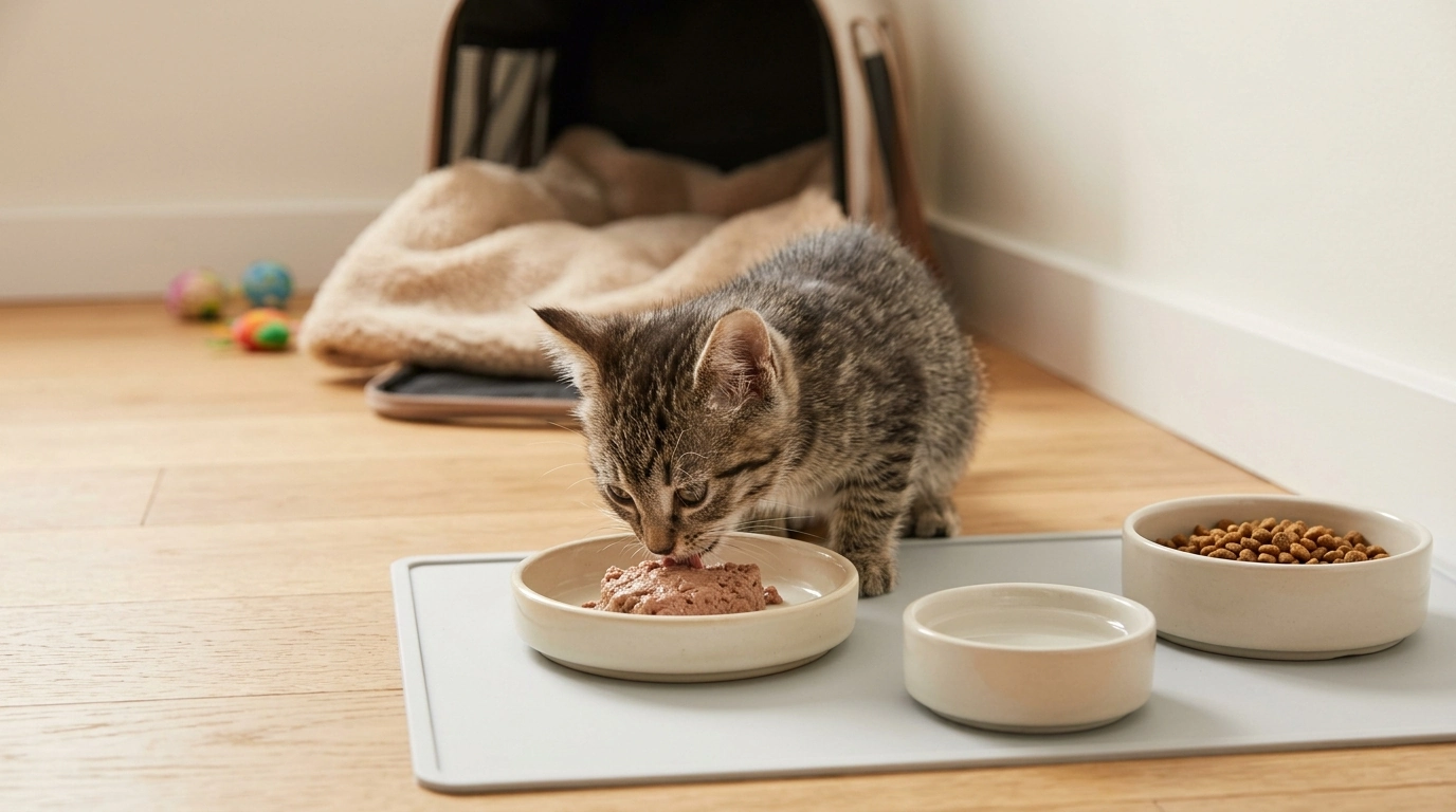 New Kitten Feeding Guide: Best First Foods & Schedule