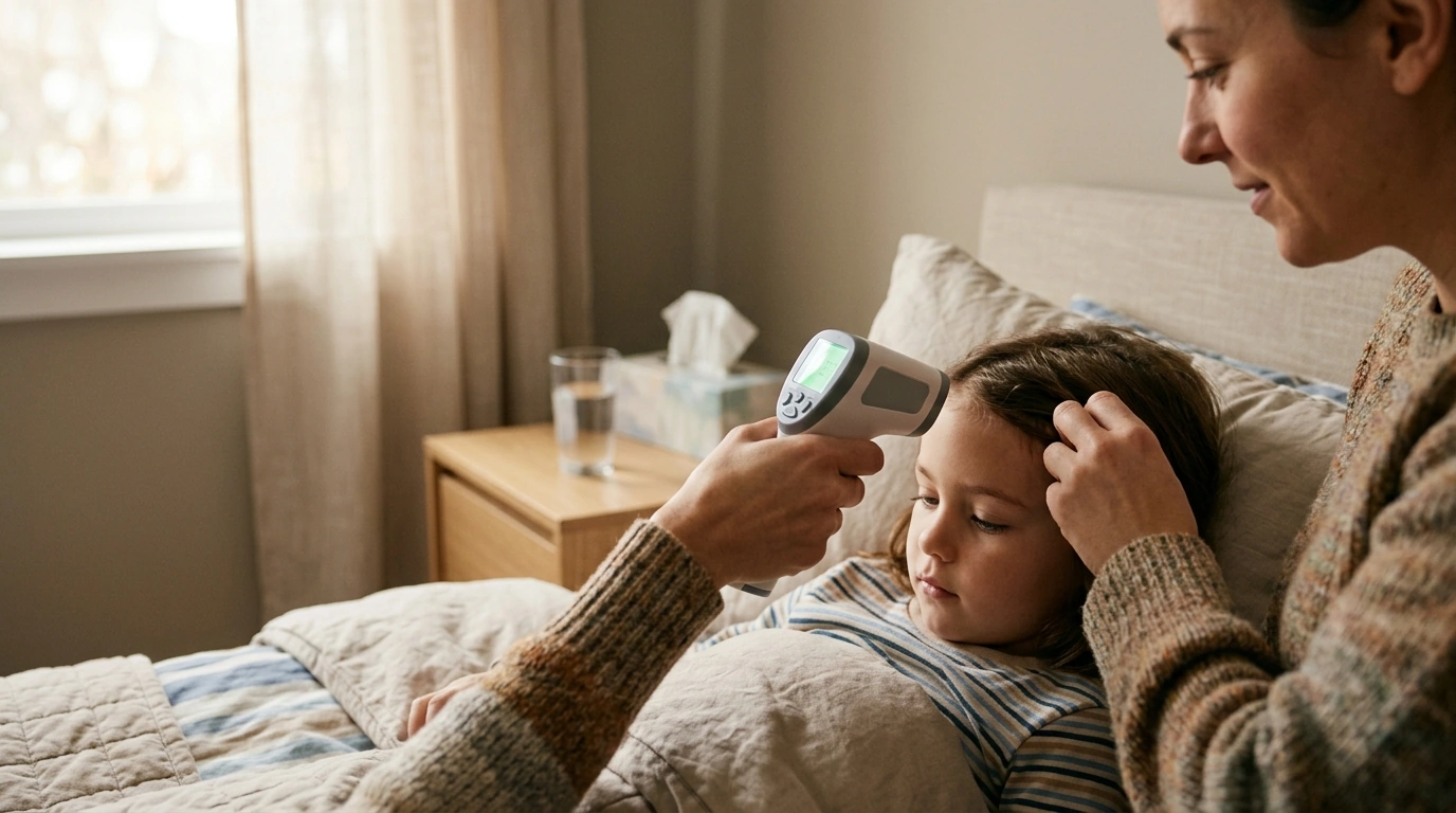 Touchless Infrared Forehead Thermometer: Accurate at Home